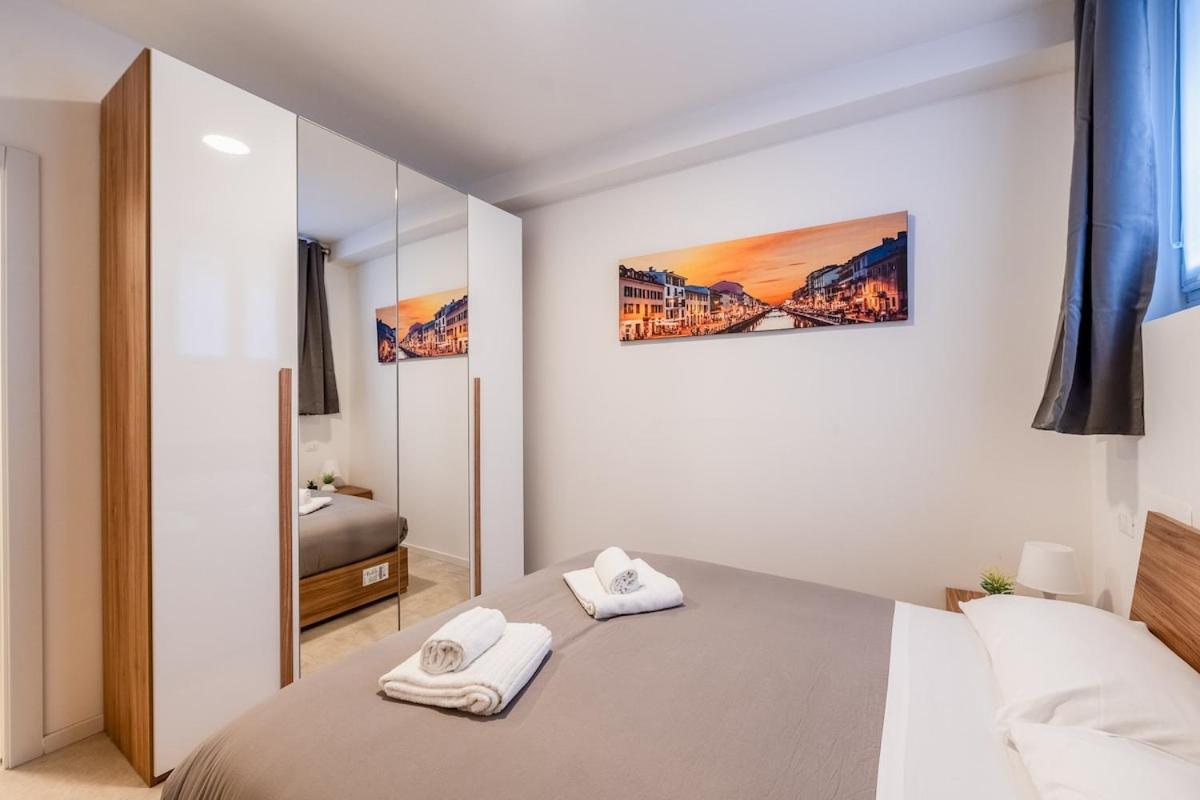 米兰Authentic Private Flat 2 Min From Navigli公寓 外观 照片